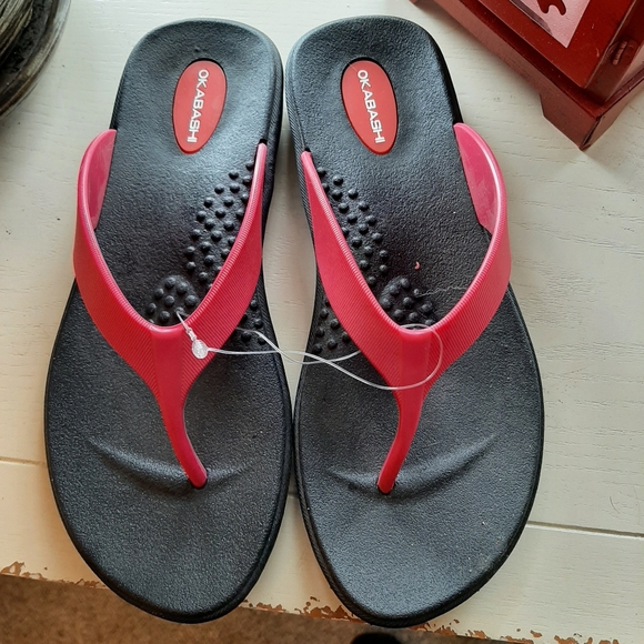 Copy -Okabashi Womens Breeze Flip Flop - Picture 3 of 5